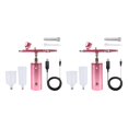thumbnail image 2 of bedienty Compact Airbrush Air Compressor Kit Set Versatile Spray Painting Portable Pink 1.49x5.1x5.7 Inch 2Set, 2 of 6