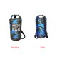 thumbnail image 3 of Yuarrent Bolsa de natación impermeable de 15/20L/30L, de saco seco, colores de camuflaje, pesca, canotaje, kayak, almacenamiento, bolsa de Deportes acuáticos Camuflaje Azul Claro 19x55cm Yuarrent OD1303-21B, 3 of 6