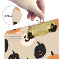 thumbnail image 6 of FORMRS Acrylic Clipboard with Low Profile Clip Standard A4 Letter Size, 12.5" x 9", Beige Halloween Pumpkin, 6 of 8