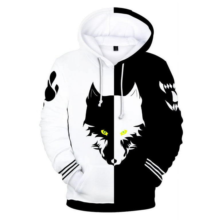 Wolf yin hotsell yang hoodie