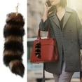 thumbnail image 2 of Fur Tail Keyring - Realistic Animal Tail Keychain for Handbags, Backpacks & - Unique Gift for Girls & Women, 2 of 6