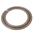 thumbnail image 4 of HEVIRGO Rosette Wooden Circle Sound Hole Classical Acoustic Guitar Body Inlay Parts, 4 of 7