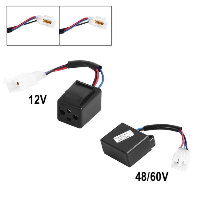 Electric Bicycle Three-Wire LED Turning Signal Lights Positive Control Flasher LED Blinking Relay 12V