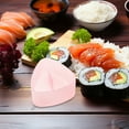 thumbnail image 4 of Kit de 2 piezas para hacer sushi para principiantes con molde para hacer bolas de arroz y prensa para onigiri, incluye un molde triangular para arroz y un práctico molde para sushi., 4 of 7