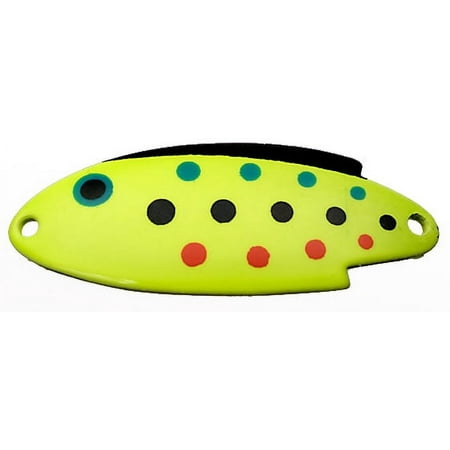 UPC: 0013921111014 | Thomas Shasta Tackle Buoyant Chartreues 1/4 oz. Fishing Spoons