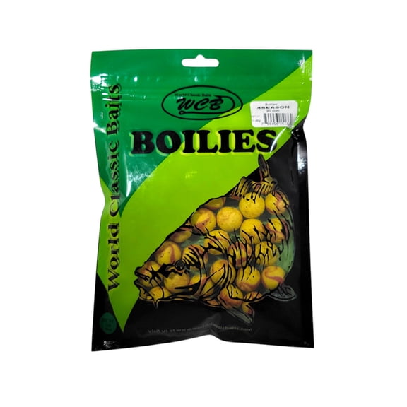 WCB Carp Baits High Protein Boilies 20 mm 1 lb Bag - Carp Bait - Ideal for Carp Fishing