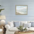 thumbnail image 3 of Stupell Industries Traditional Stormy Surf Beach View Gold Floating Frame Canvas Art, 21 x 17, by Georgia Janisse, 3 of 8