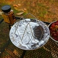 thumbnail image 2 of Outdoor Stainless Steel Toaster 4 Slice Toast Plate Camping Barbecue Rack Folding Baking Tray Bread Toast Tray Portable Camping Toaster Rack, 2 of 7