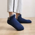 thumbnail image 3 of Dyfzdhu Indoor Floor Non-Slip Thermal Socks, Woven And Velvet Indoor Socks Slippers, Thermal Slipper Socks For Women Low Cut Socks, 3 of 5