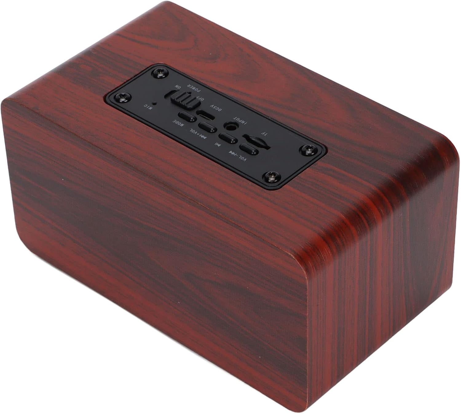 Retro Classic Wood Bluetooth Speaker for Home Office Kitchen