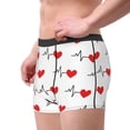 thumbnail image 4 of Kll Heartbeat Symbol Men'S Cotton Boxer Briefs Underwear-X-Large, 4 of 9