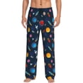 thumbnail image 1 of Balery Space Cartoon print Men's Pajama Pants,Ultra Lightweight Pjs,Lounge Pant-X-Large, 1 of 6