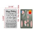 thumbnail image 5 of DEGASKEN Birthday Card for Wife, Credit Card Size, 1 Count, 5 of 5