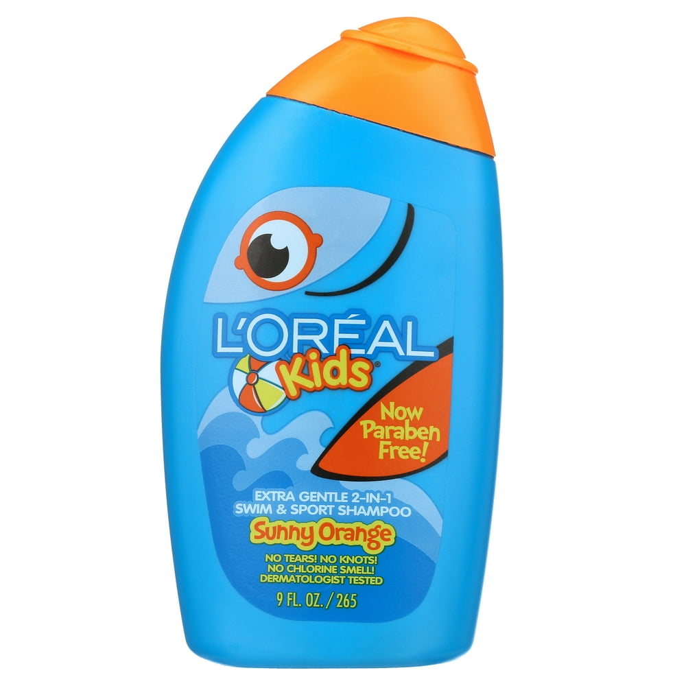 L'Oreal Paris Extra Gentle 2in1 Shampoo, L'Oreal Kids Sunny Orange