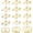 14K Gold Plated-15Pairs, variant on Small Hypoallergenic Flat Back Stud Earrings for Women Men 14K Gold Plated Surgical Stainless Steel Earring Sets Tiny Screw Back Cartilage Earrings for Sensitive Ears