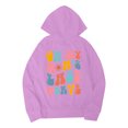 thumbnail image 3 of Siilsaa Youth Hoodie Sweatshirt Z06-Purple,10-12 Years, 3 of 5