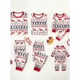 thumbnail image 4 of PatPat Christmas All Over Reindeer Print Conjuntos De Pijamas De Manga Larga A Juego Para La Familia (resistente A Las Llamas), Ropa De Salón Para Hombres, Mujeres Y Bebés, 4 of 4