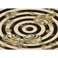 thumbnail image 1 of Ahgly Company Tapis d'Intérieur Lavables en Machine Rectangulaire Transitionnel Boulangers Brun, 5' x 7', 1 of 7