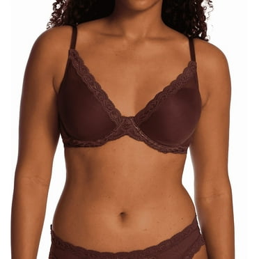 Natori COCOA Feathers Contour Plunge Bra, US 30DDD, UK 30E