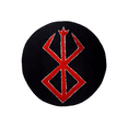 thumbnail image 6 of Anime Carpet Black Modern Fluffy Rug Black Berserker, 6 of 7