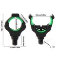 thumbnail image 4 of Yimiti Magnetic Holder Head Automatic Adjustment Carp Fishing Rod Tail Rest Holder 3/8,4Pcs, 4 of 9