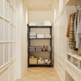 thumbnail image 3 of M MZG 4 Tier Wire Shelving, 1000 Lbs Storage Shelves,13.8" D x 35.4" W x 59.5" H,for Kitchen Pantry Garage,Black, 3 of 7