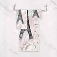thumbnail image 5 of GZHJMY Towel Set of 3,Painted Eiffel Tower in Paris 1 Bath Towel, 1 Towel, 1 Small Square Towel, Strong Soft and Compact Absorbent Yoga Gym Hotel Excellent Choice., 5 of 7
