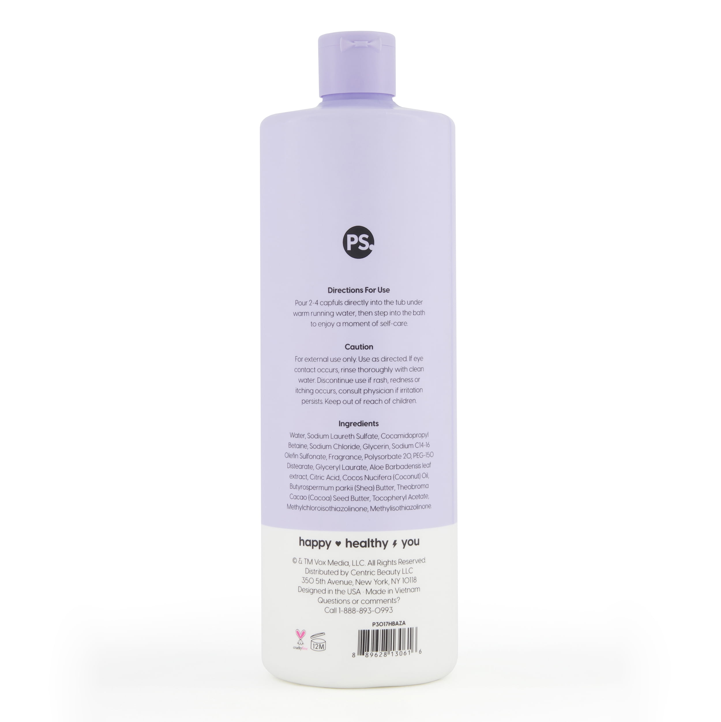 POPSUGAR Bubble Bath, Lavender, 900 ml