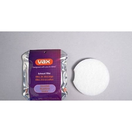 Vax Floor - 2 VAX Unscented Exhaust HEPA Filters, X-3, Part 3VX13U, Qty-1PK