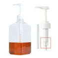 thumbnail image 2 of Joernso 1600ml Transparent Double Scale Pump Bottle Sanitary Coffee Syrup Graduated Bottle for Kitchen, 2 of 8