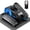 Black Blue, variant on Funslim Under Desk Elliptical Exercise Machine for Seniors,Portable & Quiet Electric Leg Exerciser While Sitting, Seated Pedal Exerciser with Remote Control & 12 Adjustable Speeds Black Purple