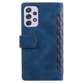thumbnail image 5 of Decase Wallet Case For Samsung Galaxy A53 5G,Magnetic Shockproof Zipper Card Slot Stand Wristband Cover,Blue, 5 of 6