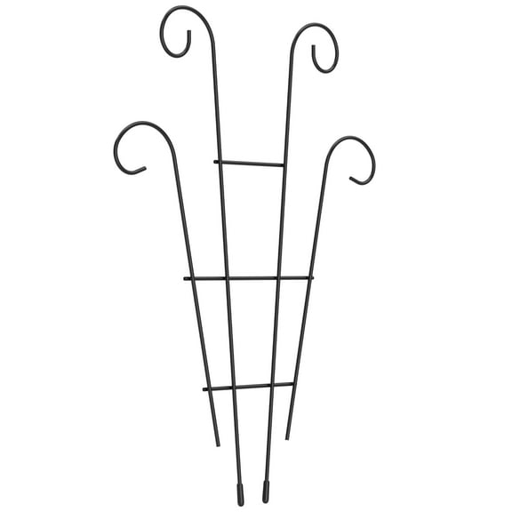 Sutowe Climbing Trellis 15.7 inch Height Trellis Stake Rust Resistant Metal Climbing Support Easy to Install Gardening Support for Pothos Hoya Ivy Flower