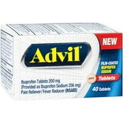 Advil 200 MG Ibuprofen, 40 CT (Pack of 3)