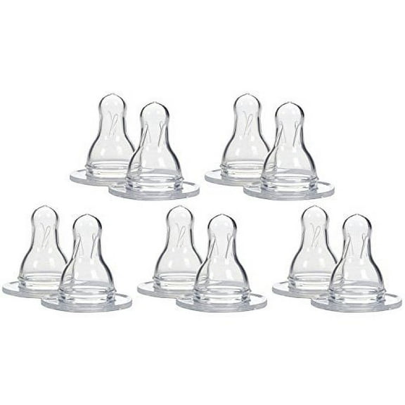 Dr. Brown's 8 Pack Natural Flow Level 2 Standard Nipple (10 Count)