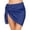 Z85Dark Blue, variant on Women's Short Sarongs Cover Ups Sheer Bikini Wraps for Swimwear Black One Size