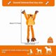 thumbnail image 5 of Interactive Tug Toy for Dogs, Plush Squeaky Bear with Stretchy Arms and Legs, Chew Resistant Training Toy for All Breeds, 45 × 12 cm, 5 of 5