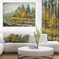 thumbnail image 3 of Design Art River on A Decline Canvas Print, 3 of 3