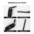 thumbnail image 4 of 20 pcs Retainer Hat Leash Windy Clip Holder Windproof Clips Retainer for Fishing Boating Sailing, 4 of 6