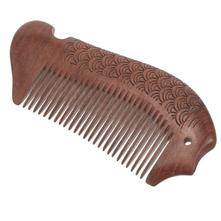 Topbathy Wood Hair Brush Brown 1Set