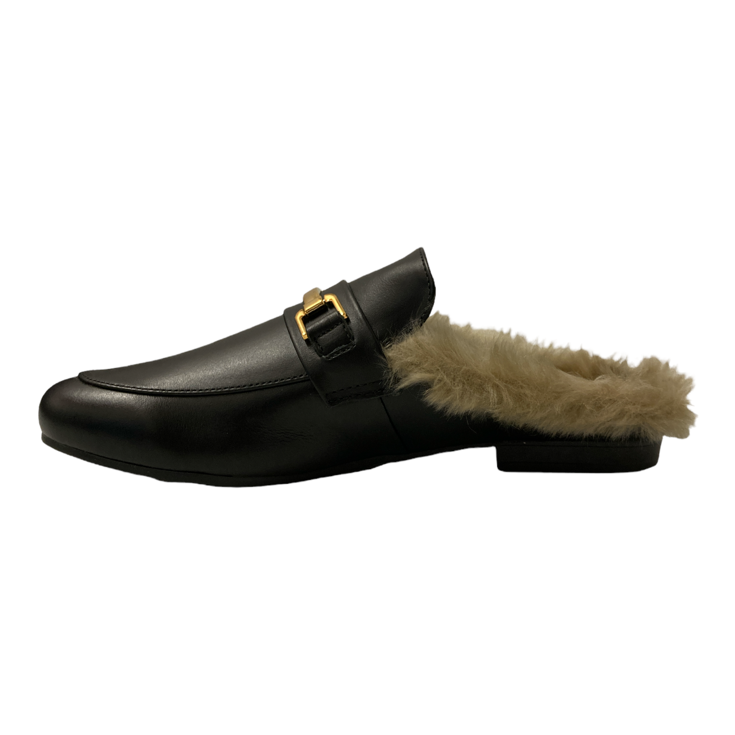 Steve Madden Women's Faux Fur Lined Slip-On Mule (7) - Walmart.com