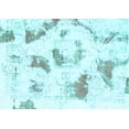 thumbnail image 1 of Ahgly Company Indoor Rectangle Abstract Light Blue Modern Area Rugs, 5' x 8', 1 of 4
