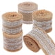 thumbnail image 1 of Craft Ribbon Roll Wreath Bunting Rustic Charm 200cm X 5cm Jute 5 Rolls, 1 of 5