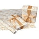 thumbnail image 3 of Rollo de Papel de Regalo Navideño Dorado de 3 M, 118 Pulgadas de Grosor, 80 G/M², Duradero, para Regalos, Cajas, Ropa, Libros | Elegante Brillo Metálico, Reciclable y Ecológico, Ideal para Fiestas, B, 3 of 6