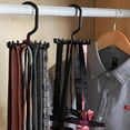 thumbnail image 2 of 4/3/2/1pcs Tank Top Hangers for Clothes, Rotatable Bra organzier for Closet, Rotatable Sturdy Shirt Hangers with 20 Hooks, Space Saving Closet organizers & Storage, 2 of 8