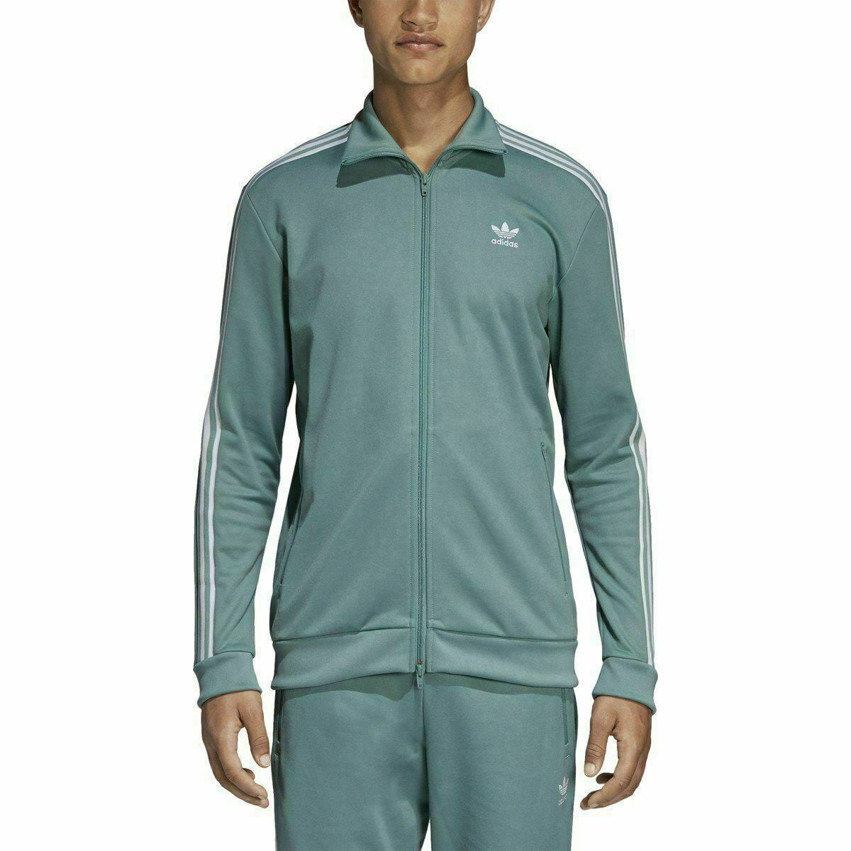 muestra Ausencia perecer Adidas Originals Men's Beckenbauer Track Jacket Vapour Steel DV1523 -  Walmart.com