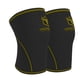 thumbnail image 1 of Rodilleras de 7 mm (1 par) - Rodilleras de alto rendimiento para levantamiento de pesas, cross training y powerlifting - Las mejores rodilleras y correas de compresión - Para hombres y mujeres (Negro/, 1 of 5