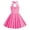 Pink, variant on YOUYEDIAN 1950s Halter Dresses for Girls 50's 60's Vintage Sleeveless Bowknot Polka Dot Dress Swing Cocktail Tea Party Dresses (Pink, 6-7 Years)