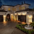 thumbnail image 4 of JSXing L&aacute;mpara de pared, LED 18W 3300Lm Negro Mate Luces de Porche y Patio, L&aacute;mparas de Exterior de Aluminio Montaje en Pared IP65 Impermeable para Comedor Patio (Luz C&aacut, 4 of 8