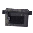 thumbnail image 3 of Monedero de nailon Zulema para hombre organizador tarjetero pesca Negro, 3 of 6